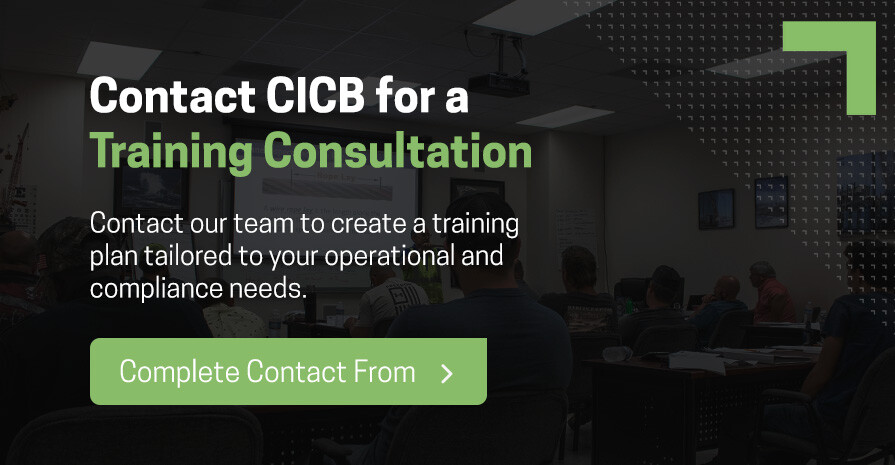 contact CICB for a training consultation tailored to your needs.