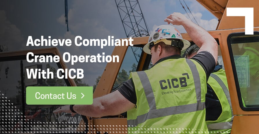 Achieve compliant crane operation with CICB.