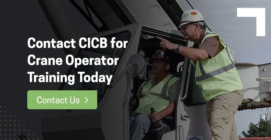 Contact us for crane operator training.