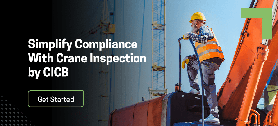 Simplify compliance with crane inspection by CICB.