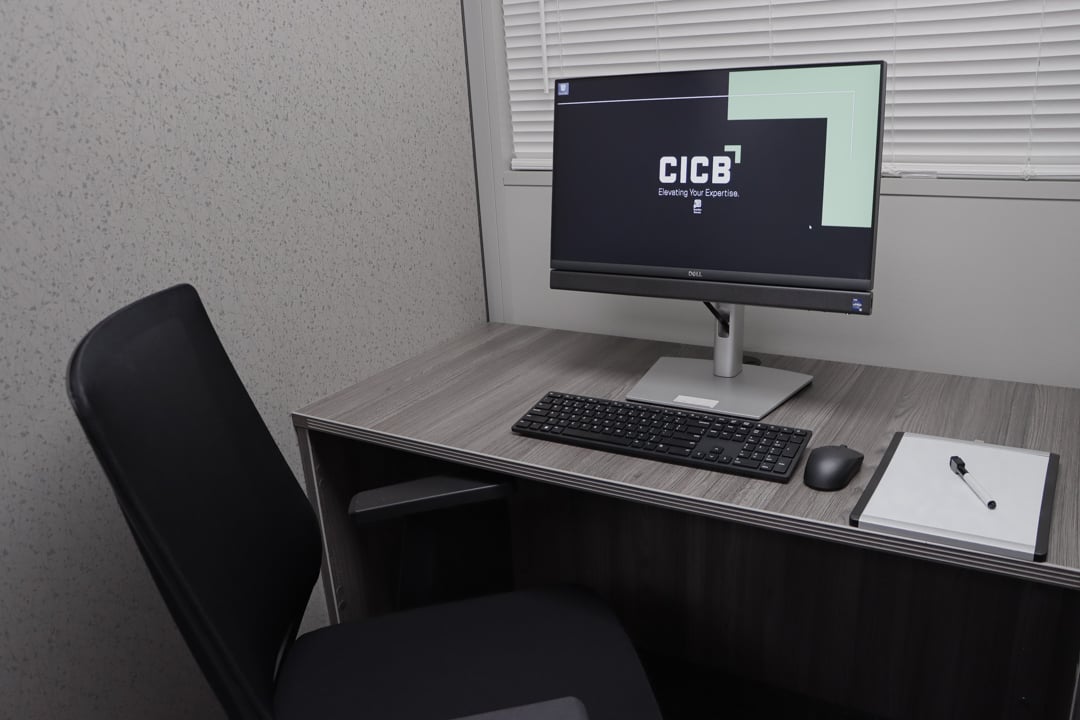 Pc Testing Area Preparing for NCCCO Computer Testing